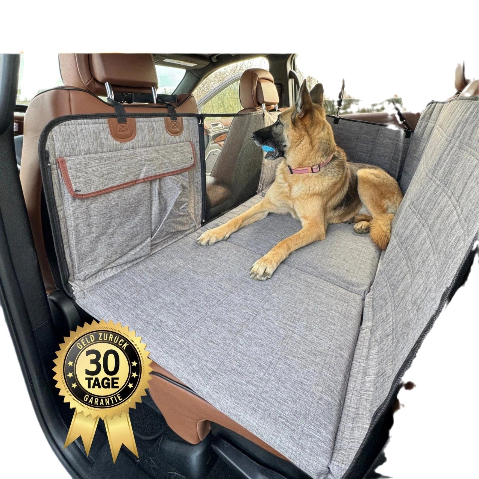 Widened Support Plate Car Dog Bed Rear Seat Pet Pad